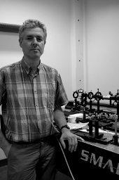 Michel at AO breadboard