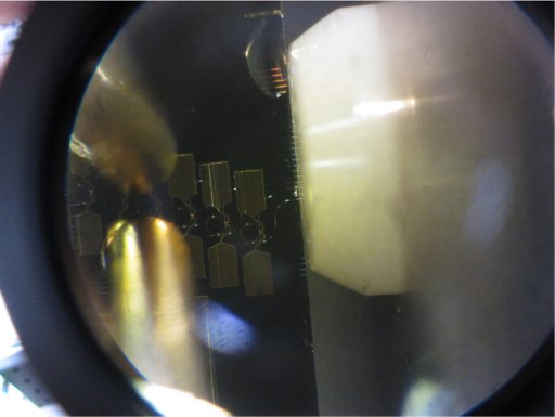 Close-up photo of the WECSL array.